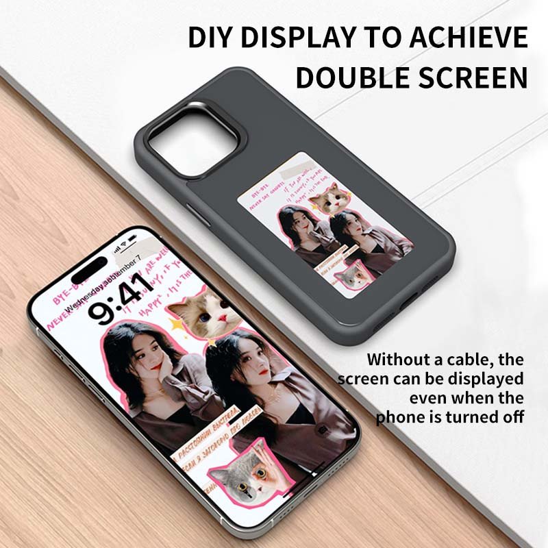 Cell Phone Basic Cases with NFC Ink four color screen